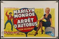 2z975 BUS STOP 14x21 Belgian REPRO poster 2000s Don Murray and sexy Marilyn Monroe!