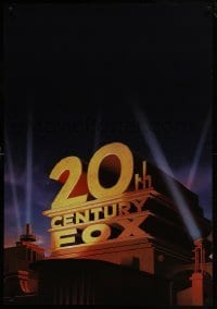 2z601 20TH CENTURY FOX 28x40 special poster 2000s great artwork of classic logo!