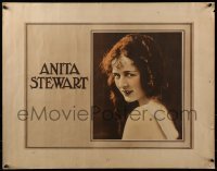 2z004 ANITA STEWART personality poster 1910s wonderful head & shoulders profile portrait!