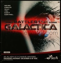 2z164 BATTLESTAR GALACTICA tv poster 2003 cool sci-fi image from the mini-series pilot!