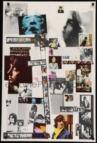2z248 BEATLES 2-sided 23x34 music poster 1968 record poster insert from The White Album!