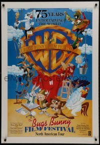 2z105 BUGS BUNNY FILM FESTIVAL DS 27x39 Canadian film festival poster 1998 Bugs Bunny, Tweety!