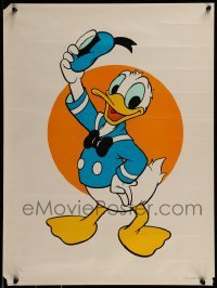 2z656 DONALD DUCK 18x24 special poster 1940s great image of Walt Disney's most famous duck!