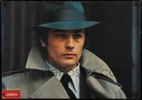 2z130 D'URBAN 29x41 advertising poster 1970s close-up image of Godson Alain Delon from Le Samourai!