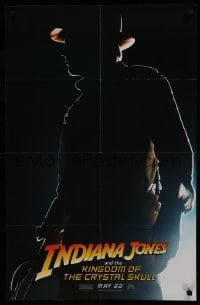 2z703 INDIANA JONES & THE KINGDOM OF THE CRYSTAL SKULL teaser 22x35 special poster 2008 Ford!