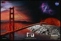2z713 INTERNATIONAL SPACE UNIVERSITY 16x24 special poster 2009 ISU, bridge, cool artwork!