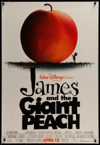 2z727 JAMES & THE GIANT PEACH 19x27 special poster 1996 Disney stop-motion fantasy cartoon, cool image!