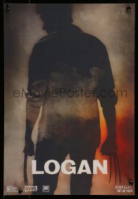 2z954 LOGAN #387/1000 limited edition mini poster 2017 Jackman in title role as Wolverine, Regal!