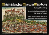 2z358 MAINFRANKISCHES MUSEUM WURZBURG 24x33 German museum/art exhibition 1976 medieval Wurzberg!