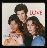 2z747 MAKING LOVE 27x27 special poster 1982 Michael Ontkean, Jackson, Harry Hamlin, love triangle!