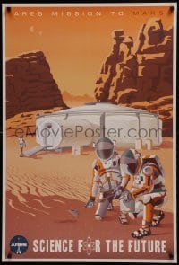 2z750 MARTIAN group of 3 27x40 special posters 2015 completely different artwork by Steve Thomas!
