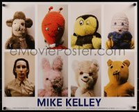 2z363 MIKE KELLEY 24x30 museum/art exhibition 2013 images of stuffed animals!