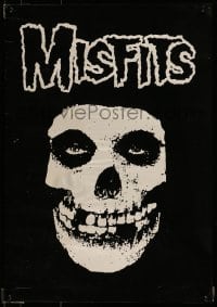 2z278 MISFITS 18x25 music poster 1980s Glenn Danzig, Jerry Only, wild skull mask artwork!