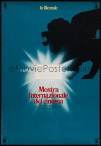 2z119 MOSTRA INTERNAZIONALE DEL CINEMA 27x39 Italian film festival poster 1981 Venice Film Festival!