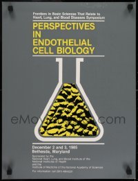2z779 PERSPECTIVES IN ENDOTHELIAL CELL BIOLOGY 15x20 special silkscreen poster 1985 cool image!