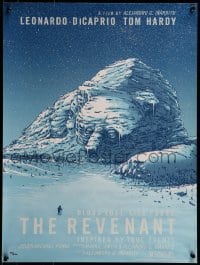 2z085 REVENANT #29/200 18x24 art print 2016 Leonardo DiCaprio, bear-mountain by Blankenship!