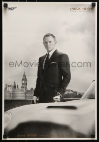 2z807 SKYFALL IMAX 14x20 special poster 2012 image of Daniel Craig as Bond, newest 007!