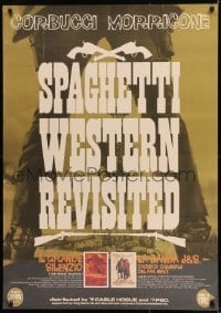 2z810 SPAGHETTI WESTERN REVISITED 29x41 Japanese special poster 1995 Great Silence, Sonny & Jed!