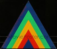 2z385 UNIVERSITY ART MUSEUM BERKELEY 22x25 museum/art exhibition 1970 cool artwork of a triangle!