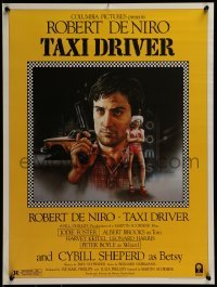 2z915 TAXI DRIVER 18x24 video poster R1982 completely different art of Robert De Niro & Foster!