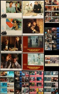 3a102 LOT OF 89 LOBBY CARDS 1960s-1990s incomplete sets from a variety of different movies!