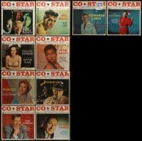 3a540 LOT OF 10 CO-STAR GAME 33 1/3 RPM RECORDS 1970s YOU act scenes opposite your favorite star!