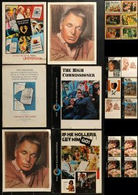 3a148 LOT OF 22 TRADE ADS AND REPRO LOBBY CARDS 1960s-1980s great images from a variety of movies!
