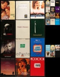 3a458 LOT OF 29 PRESSKITS WITH SUPPLEMENTS ONLY 1990s-2000s for a variety of different movies!