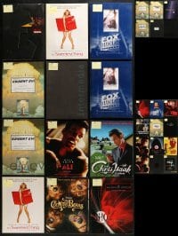 3a459 LOT OF 29 PRESSKITS WITH 35MM SLIDES 1990s-2000s advertising a variety of different movies!
