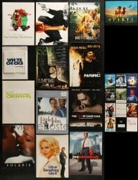 3a502 LOT OF 25 CD ONLY PRESSKITS 2000s images & information for a variety of different movies!
