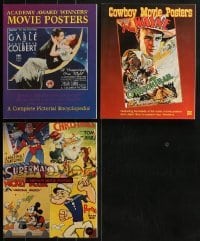 3a397 LOT OF 3 BRUCE HERSHENSON SOFTCOVER MOVIE BOOKS 1995-2006 with full-color poster images!