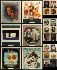 3a520 LOT OF 22 VIDEODISCS 1980s Maltese Falcon, Lolita, Key Largo, Little Caesar & more!