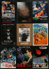 3a137 LOT OF 9 JAPANESE PROGRAMS FROM SCI-FI/FANTASY MOVIES 1970s-1990s from a variety of movies!