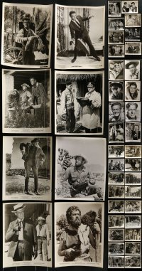 3a190 LOT OF 42 ROBERT RYAN 8X10 STILLS 1950s-1960s a variety of portraits & movie scenes!