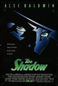 3a637 LOT OF 36 UNFOLDED SHADOW MINI POSTERS 1994 great artwork of Alec Baldwin!