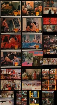 3a132 LOT OF 47 HONG KONG LOBBY CARDS 1960s-1970s scenes from a variety of different movies!