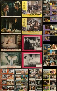 3a101 LOT OF 93 LOBBY CARDS 1960s-1970s incomplete sets from a variety of different movies!