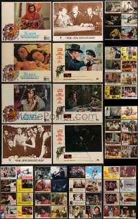 3a100 LOT OF 94 LOBBY CARDS 1960s-1980s incomplete sets from a variety of different movies!