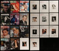 3a251 LOT OF 22 MOVIE MAGAZINES 1980s-2000s filled with great images & information!