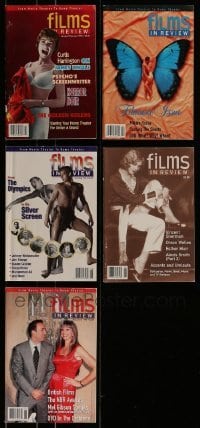 3a324 LOT OF 5 FILMS IN REVIEW MOVIE MAGAZINES 1994-1996 filled with great images & info!