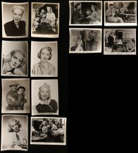 3a215 LOT OF 12 AUDREY TOTTER 8X10 STILLS 1940s-1960s a variety of portraits & movie scenes!