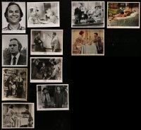 3a217 LOT OF 11 RIP TORN 8X10 STILLS 1950s-1970s a variety of portraits & movie scenes!