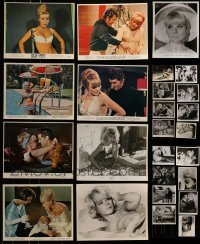 3a201 LOT OF 25 ELKE SOMMER 8X10 STILLS 1960s a variety of portraits & movie scenes!