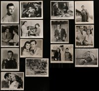 3a209 LOT OF 14 REX REASON 8X10 STILLS 1950s a variety of portraits & movie scenes!