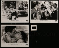 3a241 LOT OF 3 BREAKFAST AT TIFFANY'S 8X10 REPRO PHOTOS AND 1 COLOR SLIDE 1980s Audrey Hepburn!