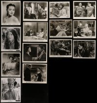3a210 LOT OF 14 BARBARA RUSH 8X10 STILLS 1950s-1960s a variety of movie scenes & portraits!