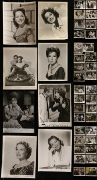 3a191 LOT OF 42 MAUREEN O'HARA 8X10 STILLS 1950s-1960s great movie scenes & portraits!
