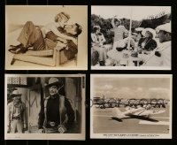 3a227 LOT OF 4 8X10 STILLS 1940s-1980s great images from a variety of different movies!