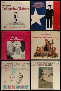 3a549 LOT OF 6 33 1/3 RPM MOVIE SOUNDTRACK RECORDS 1960s-1970s music from a variety of movies!