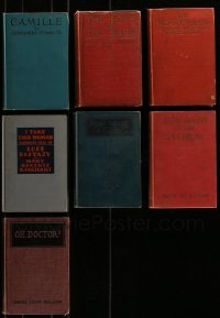 3a349 LOT OF 7 GROSSET AND DUNLAP MOVIE EDITION HARDCOVER BOOKS 1920s-1930s images from the films!